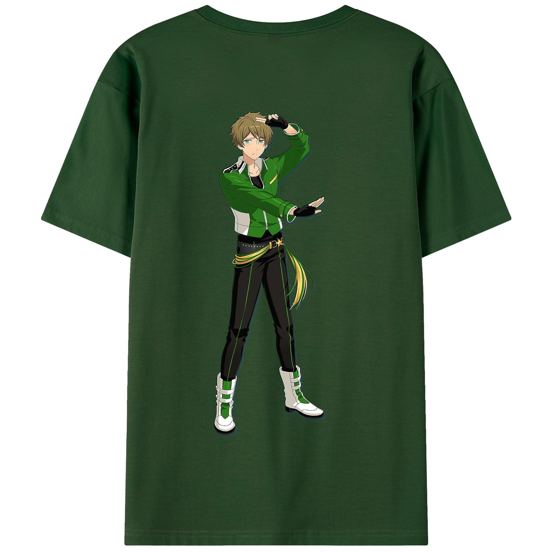 （画像用） あんさんぶるスターズ! Ensemble Stars 綿100％半袖Tシャツ（背面プリント）